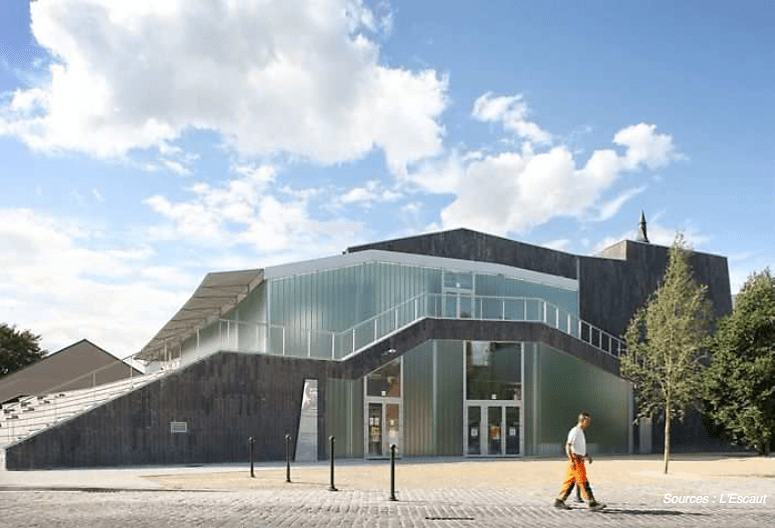 Construction du Centre Culturel de Soignies – VICTOR JARA